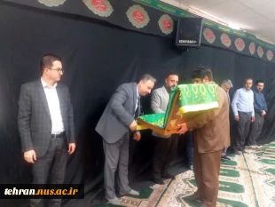 برگزاری مراسم مناسبات های مذهبی ایام پایانی ماه صفر با حضور آقای دکتر رحیمی سرپرست دانشگاه فنی و حرفه ای استان تهران 4