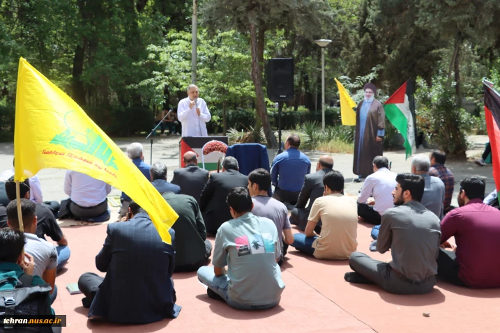 در تجمع دانشگاهیان دانشگاه ملی مهارت استان تهران در دانشکده فنی انقلاب اسلامی و محکومیت نسل کشی رژیم کودکش صهیونیست؛ 

سردار محمد طهرانی مقدم: محو اسرائیل آرزوی طهرانی مقدم/ پیروزی نزدیک است