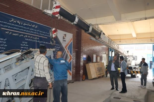 نصب یک واحد پلکان برقی پیشرفته با همت شرکت معظم آسانسور و پلکان برقی بهران آسانبر درکارگاه آموزشی رشته آسانسور و پلکان برقی دانشکده فنی انقلاب اسلامی تهران 2